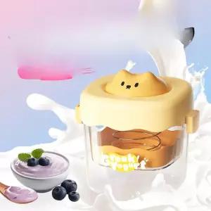 그릭케이크 유청분리기 400ml 소형 꾸덕 그릭요거트 메이커 강력스프링 치즈 만들기