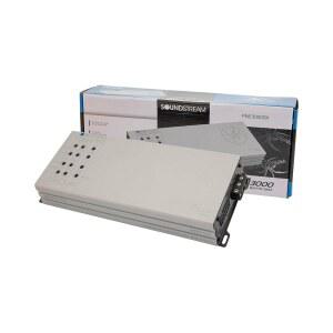 사운드스트림 피카소 나노 PN5.3000DX, 컴팩트 멀티채널 카 스테레오 앰프, 3000W 피크 파워 보이스 및 서브 5채널 서브우퍼 고음용 5Ch 앰프