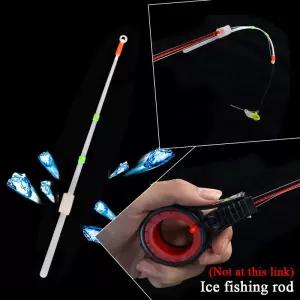 NGB 얼음 낚싯대 상단 플라스틱 5개/세트 10cm/12cm/14cm/16cm/18cm 겨울 휴대용 야외 낚시용품