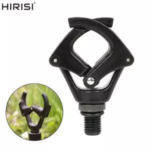 Hirisi 낚싯대 레스트 헤드 세트 1/2/3pcs - 은행 스틱과 호환 가능 잉어 거친 낚시 액세서리 용 그립