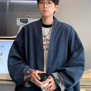풍 가디건 에스닉 기모노 가을 남녀공용 보헤미안