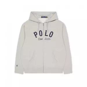 POLO RALPH LAUREN [적립금 10%]RL 플리스 웨스턴 로고 후디-그레이