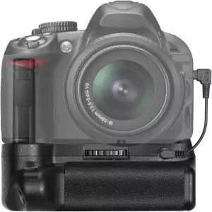 니콘 D3100/D3200/D3300/D5300 SLR 디지털 카메라용 최신 전문가용 수직 배터리 그립 교체 EN-EL14 1개