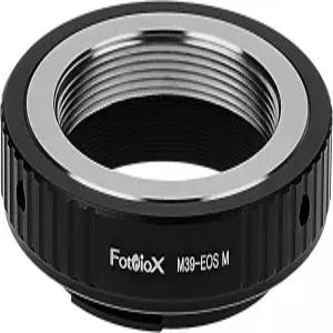 포토디옥스 렌즈 마운트 어댑터 라이카 M39 L39 나사 39mm 나사산 캐논 EOS M 미러리스 카메라까지