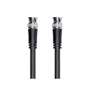 모노프라이스 바이퍼 구리 알루미늄 BNC 블랙 차폐 RG6 임피던스 SDI 18AWG 75옴 3피트 케이블 HD 시리즈 듀얼
