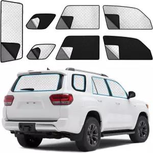 Toyota 4Runner 2017-2024년형 측면 창문 및 후방 윈드실드 이중 레이어를 위한 ZATTOOO 차량 그늘막 캠핑