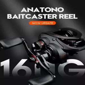 ANATONO Vrigo 초경량 베이트캐스팅 릴 BFS 낚시 7.2 기어 비율 바닷물 6 1BB 6kg 파워 베이트캐스터 160g