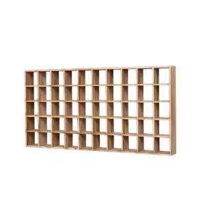 벽부착 찻잔장 진열장 머그잔 원목 10X10CM 앤티크 10칸 다기장 리필 6칸 다기