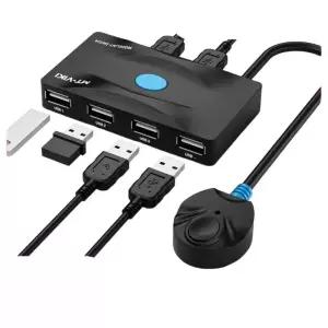 usb 수동 공유 스위칭 8 분배기 변환기 프린터 pot 컴퓨터 출력 컨버터 허브 공유기