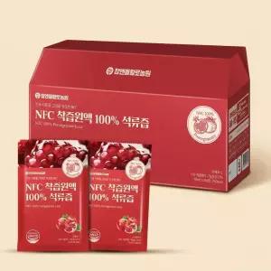 NFC 석류즙 100% 70ml 30포 착즙원액 무첨가 간편 파우치 부모님 명절 어버이날 스승의날 선물