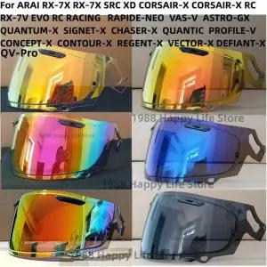 Arai QV-Pro RX7X CORSAIR-X NEO XD VAS-V VECTOR-X 벡터 X Defiant-X Quantum-X Signet-X용 바이저