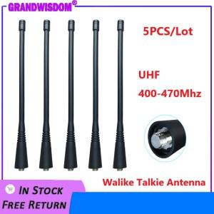 5개 UHF 휩 400-470Mhz 무전기 안테나 모토로라호환 NAE6483 GP300 CP200 HT1250 EP450 호환