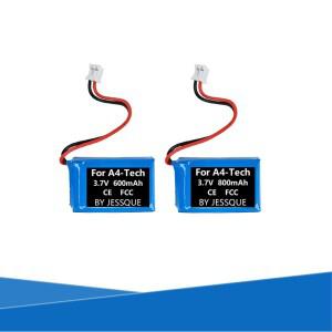 A4-Tech Bloody SAVAGE IMPACT R30 R80 게임 마우스용 기존 600mAh 폴리머 배터리 대체품
