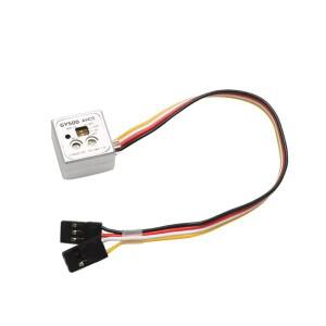 A99E-GY500 자이로 스코프 단일 축 잠금 헤드 RC 헬리콥터 모델 자동차 방향 제어용 헤딩