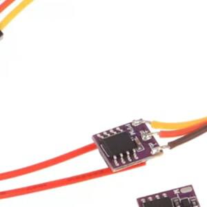 1S 1.8A 듀얼 웨이 브러시드 ESC 전자 속도 제어기 홀로우 컵 전동 미니 소형 DIY RC 모델 자동차 비행기