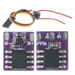 브러시드 ESC 미니 소형 DIY 수정 단방향 전기 속도 제어 모듈  RC 비행기 드론  컵 전동용  3.5-6V 10A 1S