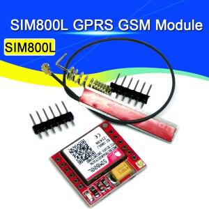 SIM800L GPRS GSM 모듈 코어 쿼드 밴드 TTL 직렬 포트 IPX 인터페이스 PCB 안테나 Arduino호환 스마트 폰용