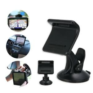 Tomtom 시리즈용 GPS 마운트 내비게이터 브래킷  거치대  ABS 자동차 내부 백 클립  블랙