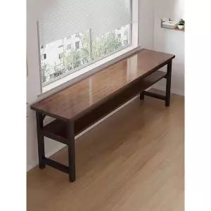 좁고 긴 테이블 80cm 창가 헤어라인 틈새 xxmm 간이 200 선반 오크 베란다 블랙