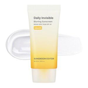 성분 에디터 인비저블 블러링 자외선 차단제 69 오일 메이크업 프리 넓은 스펙트럼 oz 40 SPF 50ml 무중력 fl 프라이머