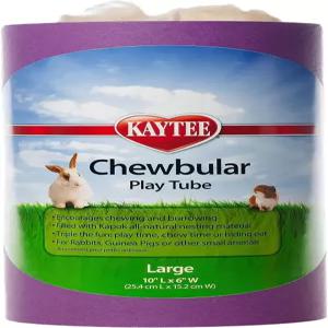 애완용 토끼와 기니피그를 위한 카이티 츄뷸러 플레이 튜브 대형