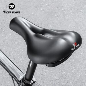 WEST BIKING 자전거 새들  TPU 가죽  MTB 도로 남여공용공용 충격 방지 쿠션  하중 지지 120kg
