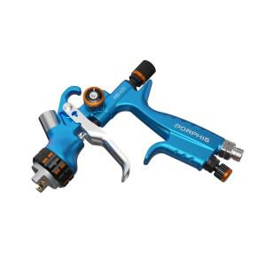 PORPHIS MP 스프레이 건 PRD-625 (1.3mm 니들)는 자동차 베이스 코트 도색 및 가구 DIY용 전문 페인트 건
