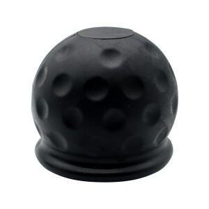 범용 50mm 견인 바 볼 커버 캡 고무 후드 트레일러 히치 보호 Towball 블랙 자동차 액세서리