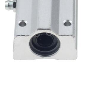 선형 볼 베어링 블록 CNC 라우터 LM12LUU 부시 필로우 샤프트  SC12LUU 12mm 길이 타입 로트당 4개