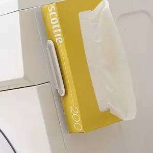 냉장고 옆 공간활용 마그네틱 자석홀더 위생팩 각티슈 고정 홀더 주방 정리 무타공
