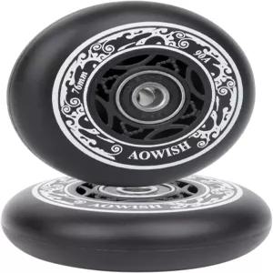 AOWISH 76mm 90a 립서프 휠 베어링 ABEC-9 포함 립스틱 DLX 캐스터 보드 디럭스 주니어 스케이트 피벗 2개