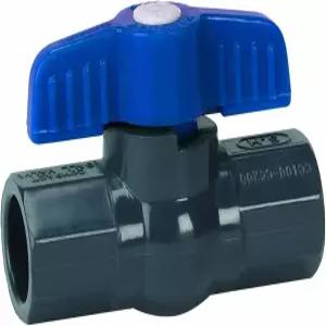 홈웍스 VBVP80E4B 볼 밸브 PVC 스케줄 80 용매 x 3/4인치 0.75인치 색상 없음