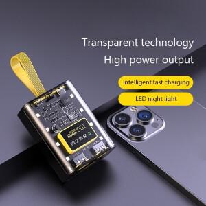 18650 배터리 충전기 케이스 DIY 보조베터리 상자 PD10W 고속 폴리머