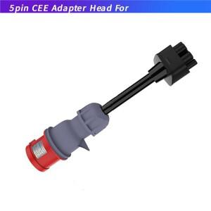 WALJ-테슬라 모델 S 3 X Y용 전원 어댑터 커넥터 5코어 EV 연장 케이블 30cm 5핀 CEE 헤드