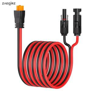 EcoFlow Delta 2/2 Max/Pro/Pro 3/3 Plus River 2/2Pro/2 Max/3/3 발전소용 2m/6.5FT 태양광 패널-XT60i-F