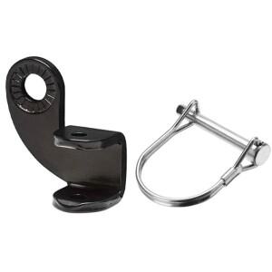 Burley 트레일러 부착 어댑터 교체 커넥터 용 12mm 자전거 강스틸 히치 커플러