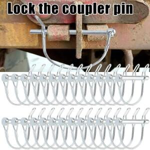 3개 세트 커플러 맥세이프호환핀 D-후크 스틸 M5 M6 M8 퀵 락 릴리스 트레일러 트럭 자전거 유모차 보트 RV