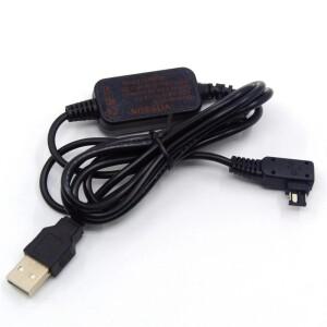 USB to PW10AM DC 전원 케이블 공급 장치 SONY호환 A77 A99 A100 A350 Nex-VG10 카메라