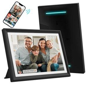 32GB FRAMEO 1인치 10 LED 포함 사진 1280 조명 WIFI 디지털 프레임