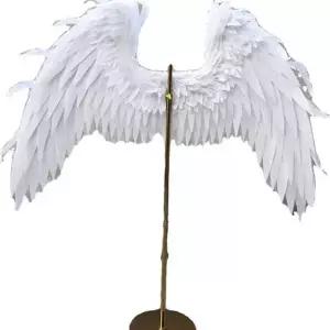 코스튬 날개 대형 화이트 윙스(스트랩) 촬영 공연 의상