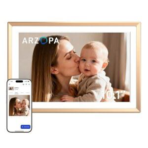 ARZOPA 메탈디지털액자/HD/스마트액자/부모님선물/집들이선물/가족사진