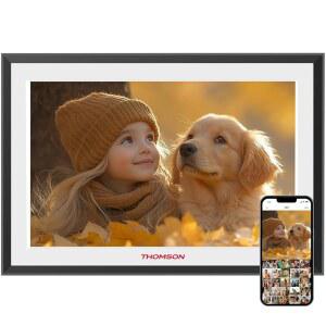톰슨 10 사진 32GB HD 1280X800 액자 WIFI 디지털 1인치 IPS 터치스
