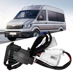 듀얼 USB 고속 충전 소켓 아울렛 PD+QC3.0 퀵 차징 자동 어댑터 차량용 VW 멀티밴 T5 03-15용
