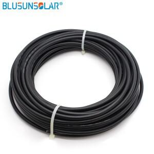 5미터 4mm2 12AWG 태양 광 케이블 빨간색과 검은 색 PV 와이어 구리 도체 XLPE 재킷 H1Z2Z2 TUV EN50618