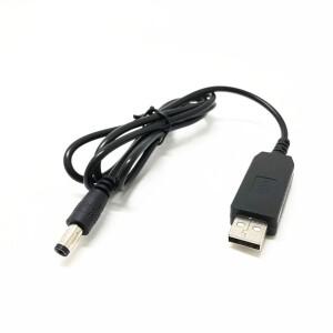 DC 5V ~ 12V USB 케이블 부스트 컨버터 전원 라인 WiFi-보조베터리 어댑터 Wifi 라우터 모뎀 용 스텝 업 코