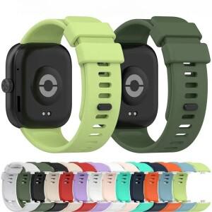 Redmi Watch 4 용 실리콘 스트랩 샤오미호환 Mi Band 8pro 손목 밴드 액세서리 스마트 시계 팔찌 교체