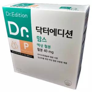 웰꼼베베 닥터맘스 액상 철분 600ml 1개 선물세트 가족 친정 명절 모임 추석