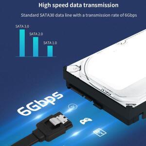 0.4m 8코어 SATA 케이블 7핀 SSD 데이터 엘보우 알루미늄 호일 스프링 6gb/s  구리 소재