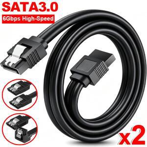 SATA III 6Gbps 고속 데이터 전송 코드 스트레이트 HDD SDD 3.0 케이블 드라이버 라이터용 솔리드 스테이트