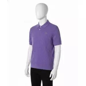 라코스테 남성 케이블 반팔 스웨터 폴로 셔츠 PH268E-55G I1M 240771